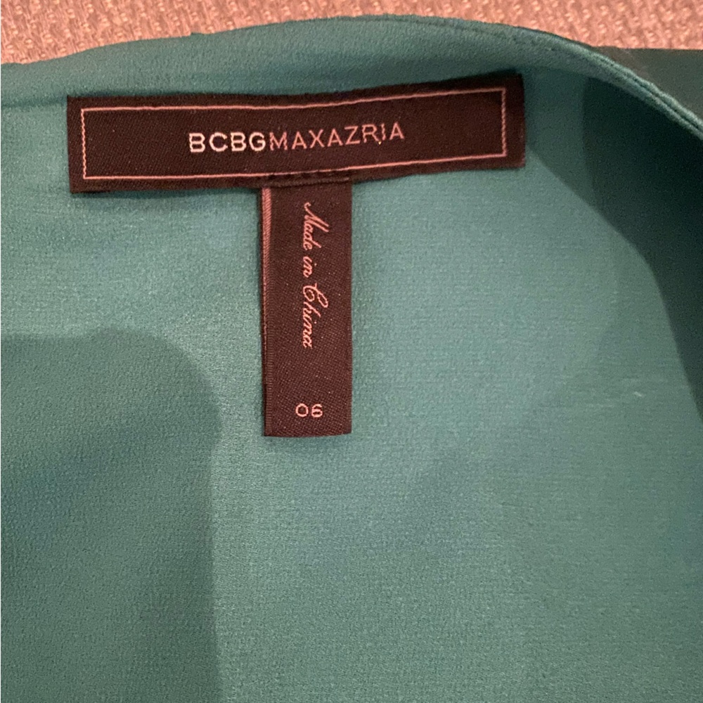 BCBGMaxAzria Teal Dress - Picture 4 of 4
